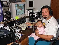 Priya and Chad on the Radio